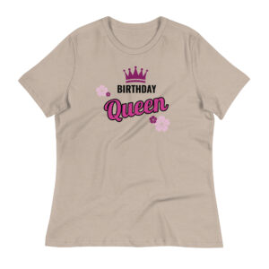 Damen-T-Shirt “Birthday Queen”